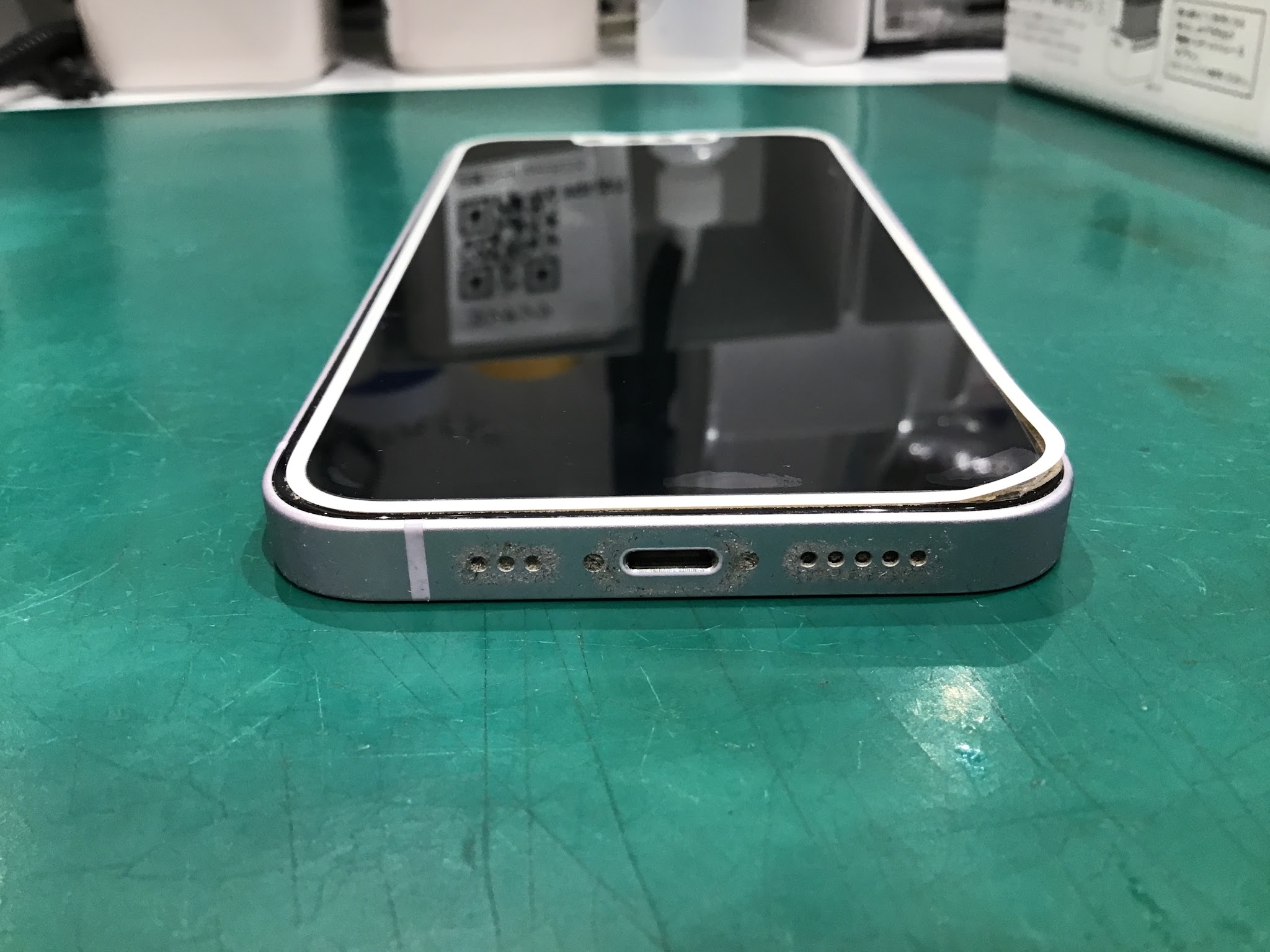 iPhone14(アイフォーン)のバッテリー交換をさせていただきました！スマホ修理工房マルイ錦糸町店です！